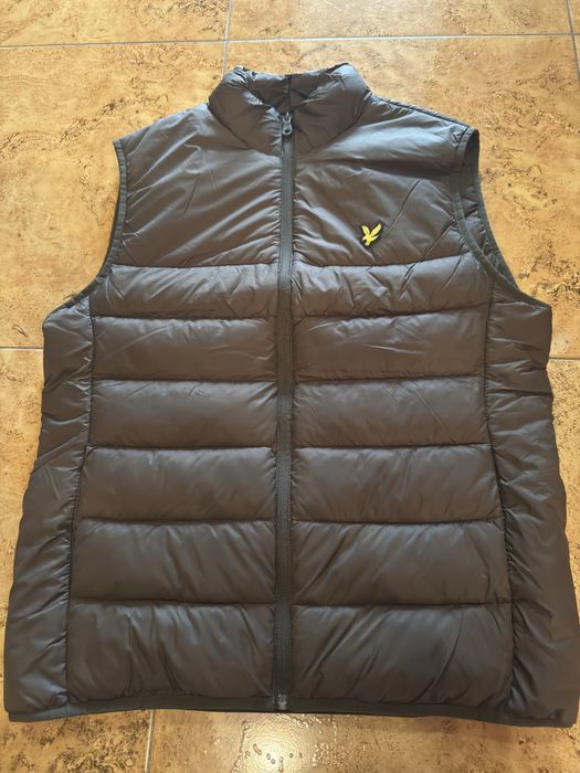 Жилетка Lyle & Scott Gunmetal Grey Wadded Gilet Jacket JK1231V