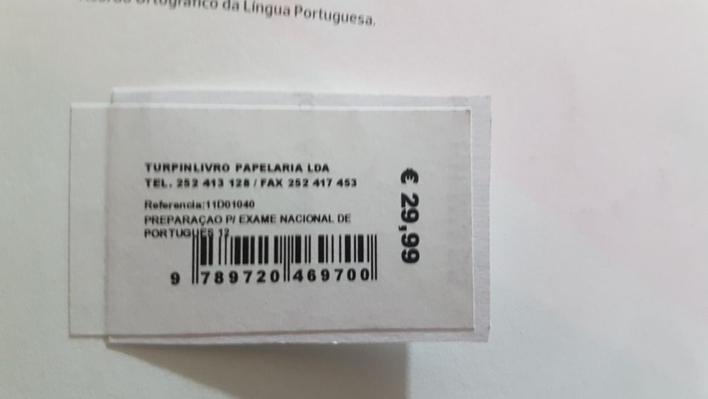 Preparação para o Exame Final Nacional - Português - 12º Ano