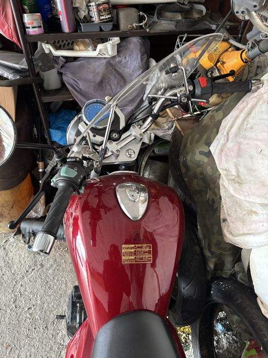 Motocykl Barton Classic 125 niski przebieg