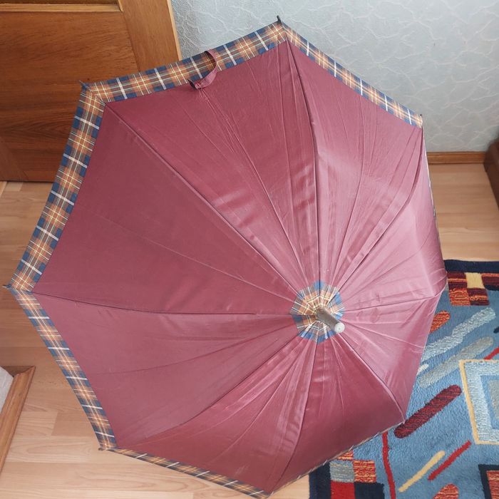 Зонтик  трость . Полуавтомат