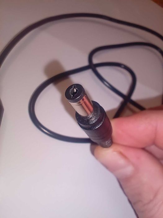 Кабель -преобразователь повышающий DC5-DC12V, USB -штекер 5.5x2,1mm.