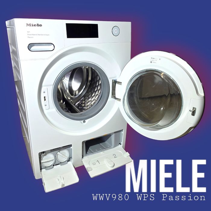 Pralka Miele WWV980 WPS Passion  – podwójne przyłącze wody