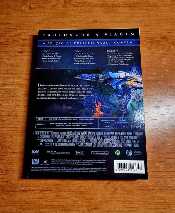 AVATAR - Collector's Edition 3dvds/3 versions of the Movie+45 min Unreleased64552865904513123