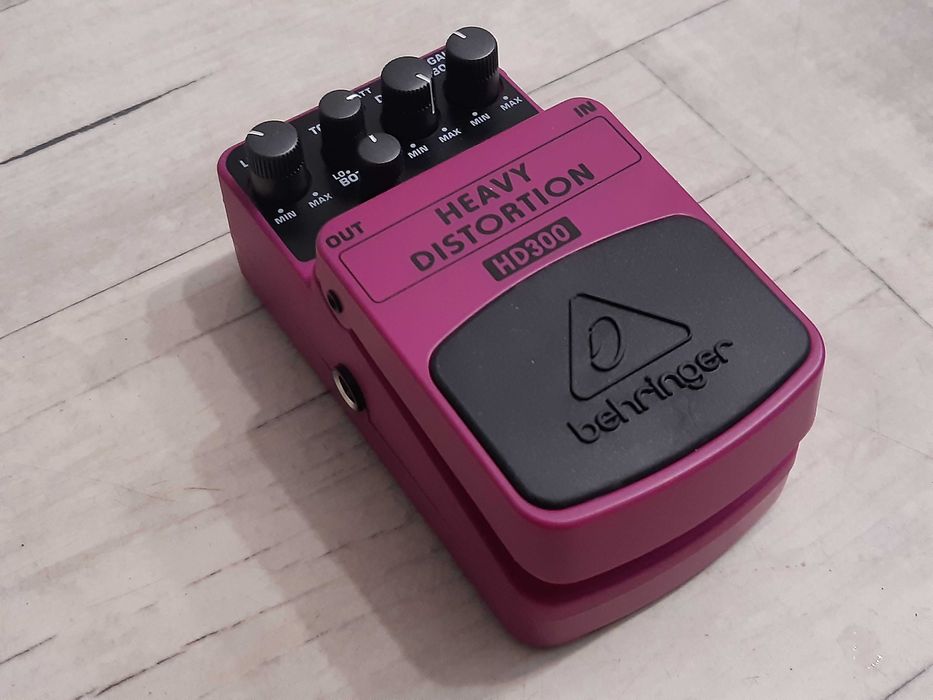 Efekt Gitarowy Behringer Heavy Distortion - wysyłka lub dodam Gratis