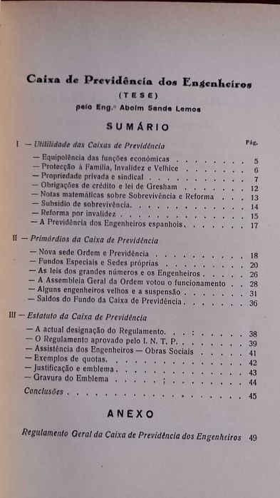 Projeto da Caixa de Previdência dos Engenheiros 1948 "Tese"