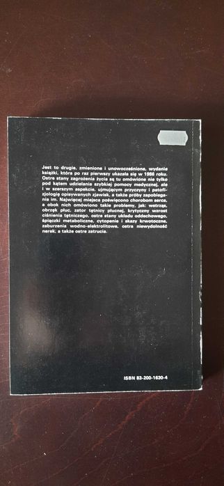 Ostre stany zagrożenia życia w chorobach wewnętrznych M. Krzemińska