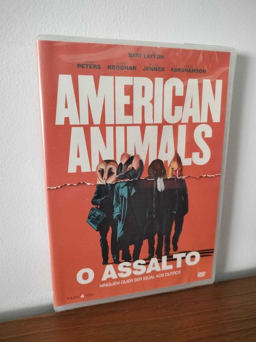 Filme DVD: American Animals: O Assalto (Selado)
