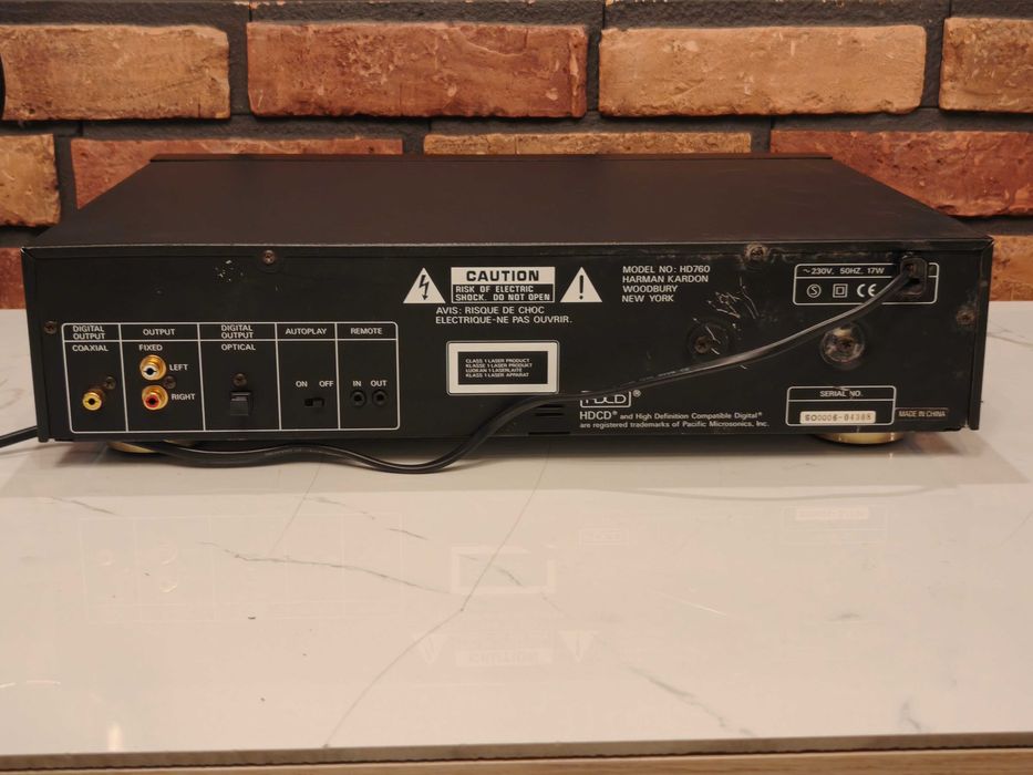 HARMAN KARDON HD 760 ! 4 x PCM1702U-J ! Hi-end