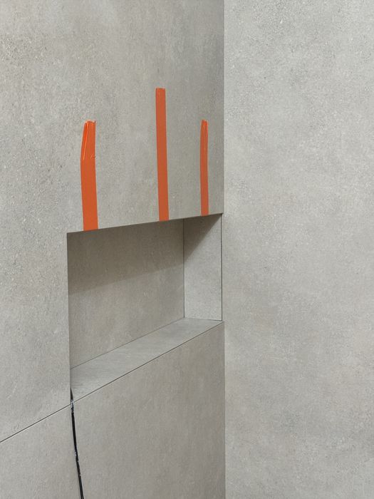 Modern Concrete Ivory Mat 120x280