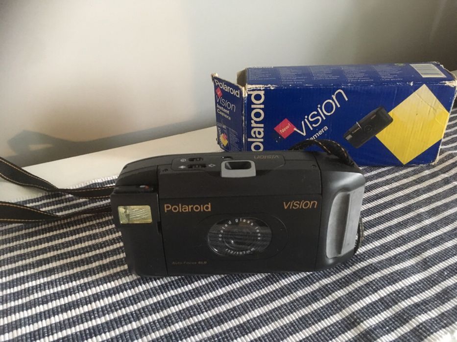 Appareil Photo Instantané Ancien Polaroid Vision 95 - Noir - Fonctionnel