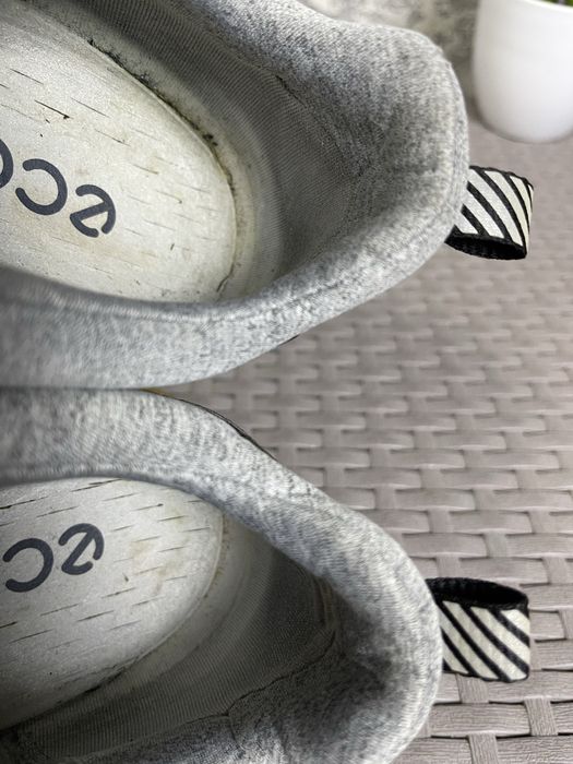 Ecco gore-tex кроссовки полуботинки 41 размер кожа трекинговые