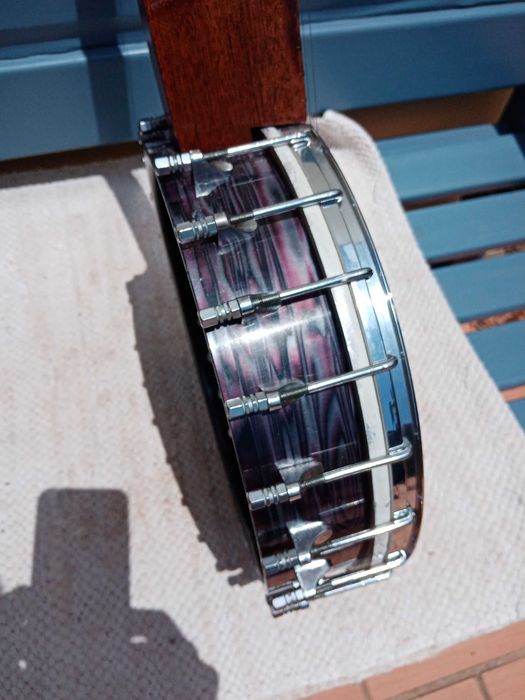 Rose Morris 5 String LEFT HAND / CANHOTO Open Back Banjo