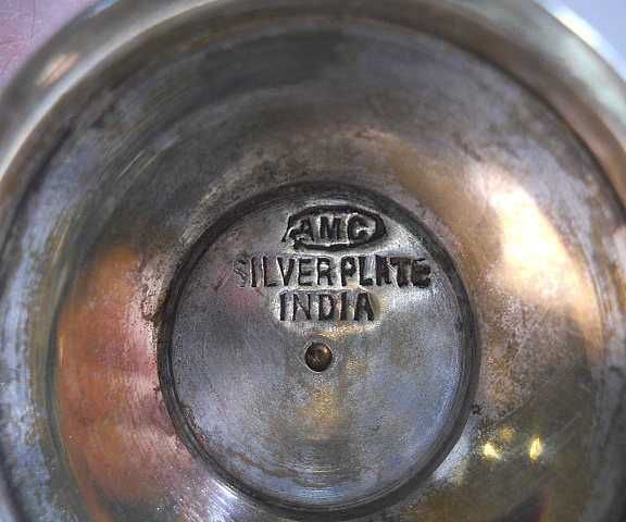 Винтажные рюмки (silver plate) - Индия