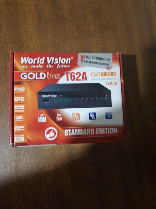 Цифровая приставка World Vision T62a