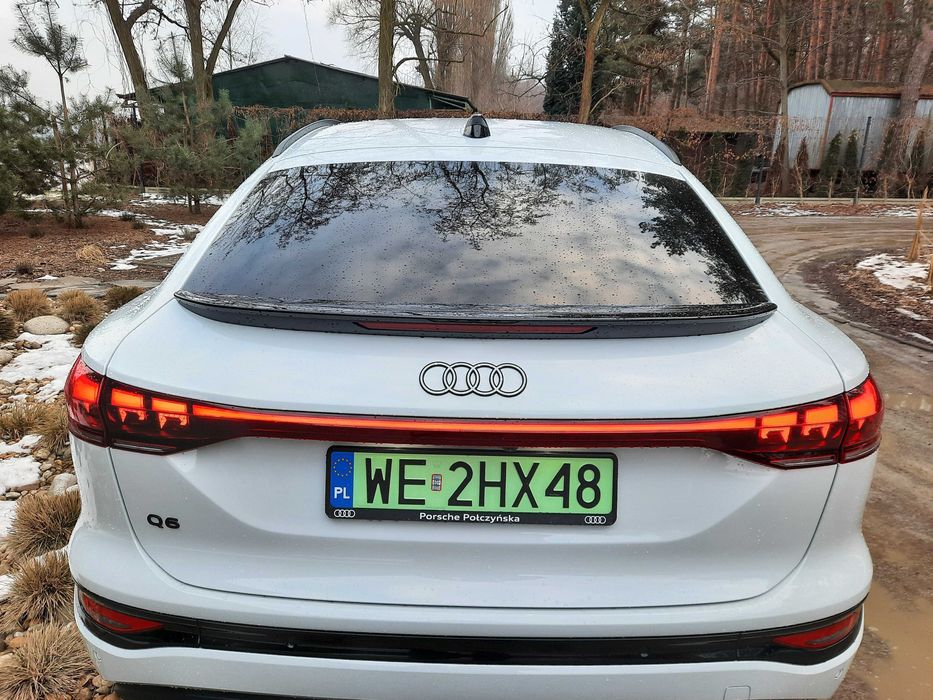 Audi Q6 na ślub, ultra nowoczesne auto z kierowcą