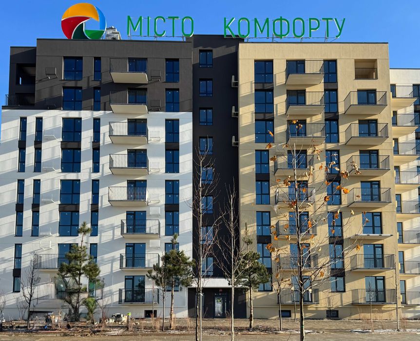 Продаж 1-кімнатної квартири 41кв.(єОселя) м.Пустомити (9км.від Львова)