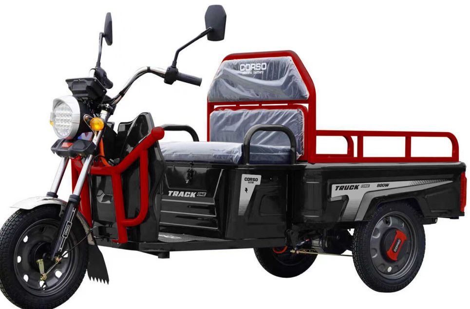 Електричний вантажний трицикл CORSO “Truck One”;800W;60V/32 Ah