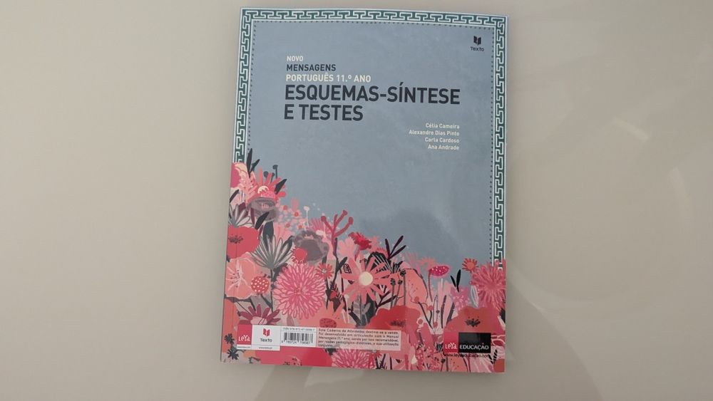 Caderno de atividades esquemas sínteses e testes português 11 Leya