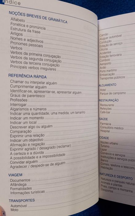 Guia de conversação - italiano