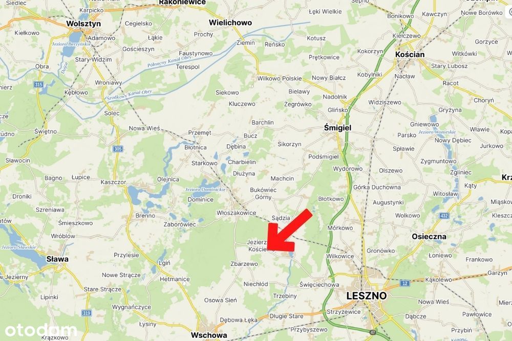 Lokale bliźniacze w Jezierzycach Kościelnych, ul. Szkolna