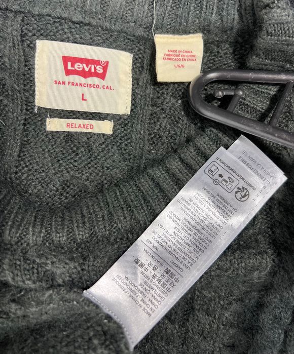 Gruby Sweter Levi’s Warkocz Relaxed