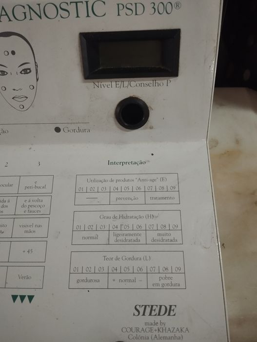 Equipamento para diagnóstico de pele