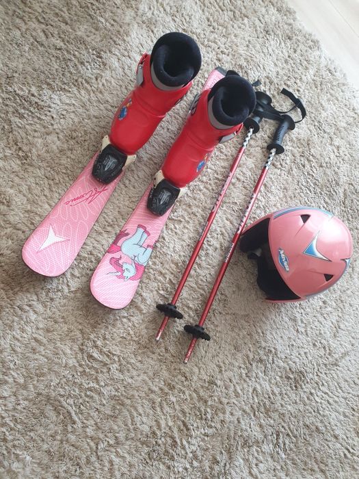 Narty 70cm + buty 18.5