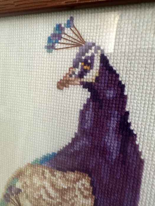 Картина вишита нитками