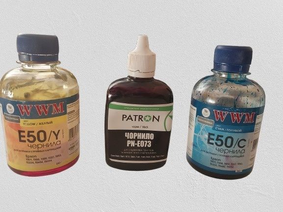 Чорнило для принтерів і БФП EPSON