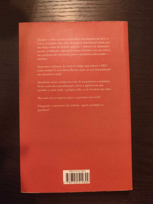 Livro - Fortaleza Digital de Dan Brown