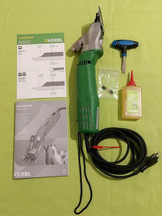 Máquina eléctrica de Tosquia Ovelhas KERBL CONSTANTA4