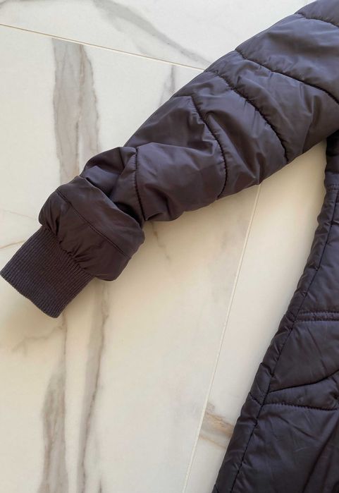 Lara Fabio Długa kurtka płaszcz ocieplany rozm. 38 M b. dobry - stan