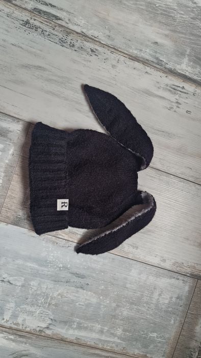 Шапка детская с ушками, шапка дитяча для дівчинки