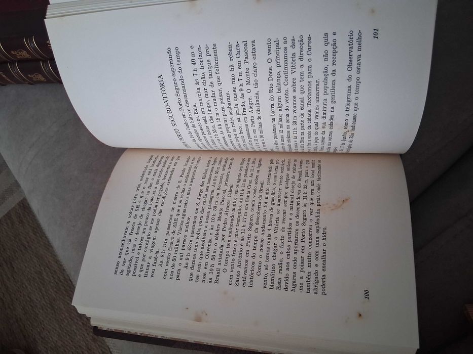 Relatório da viagem aérea Lisboa Rio de Janeiro