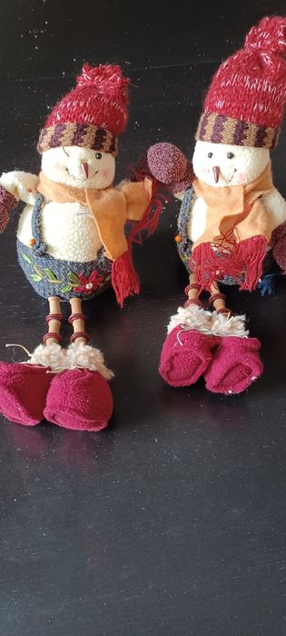 Decoração Natal bonecos em tecido preço do packk