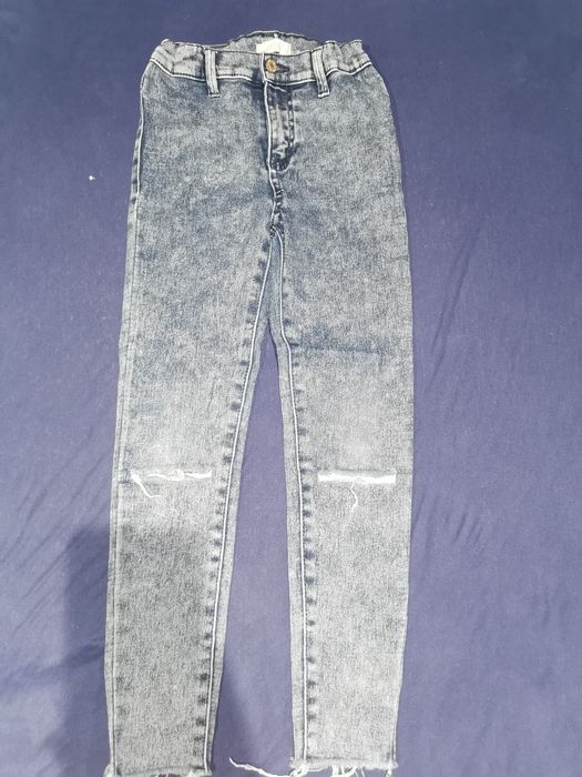 Spodnie 6 par jeansowe name it Reserved H&M 128