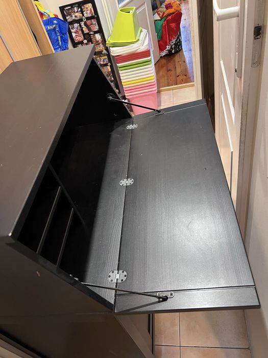 Sekretarzyk IKEA Hemnes – czarny – 400