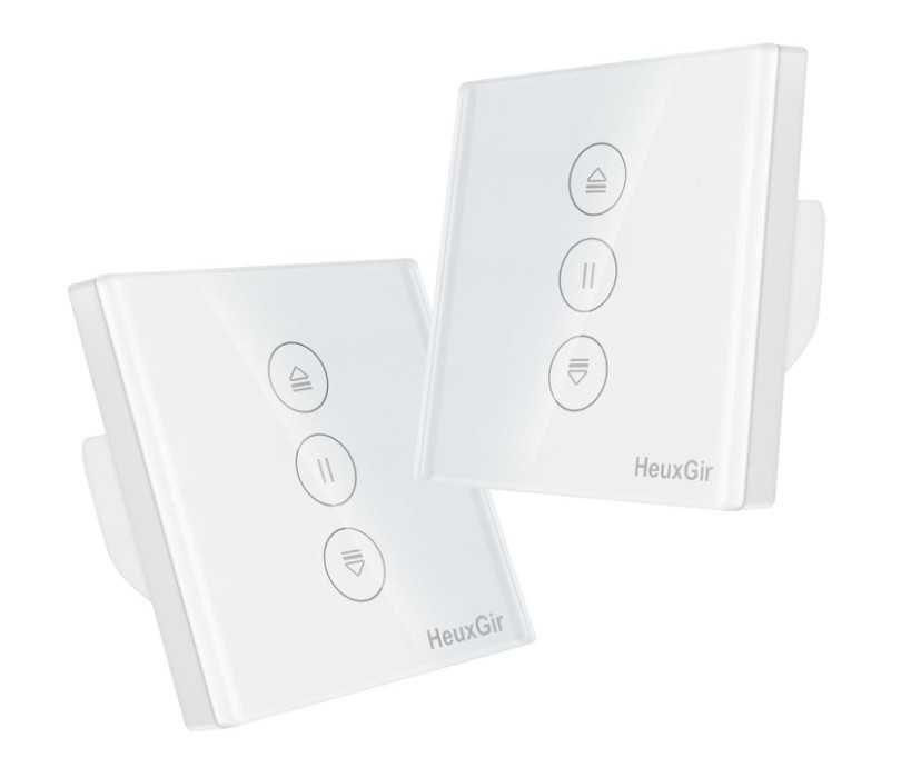 Dotykowy, szklany sterownik rolet Wifi HEUXGIR
