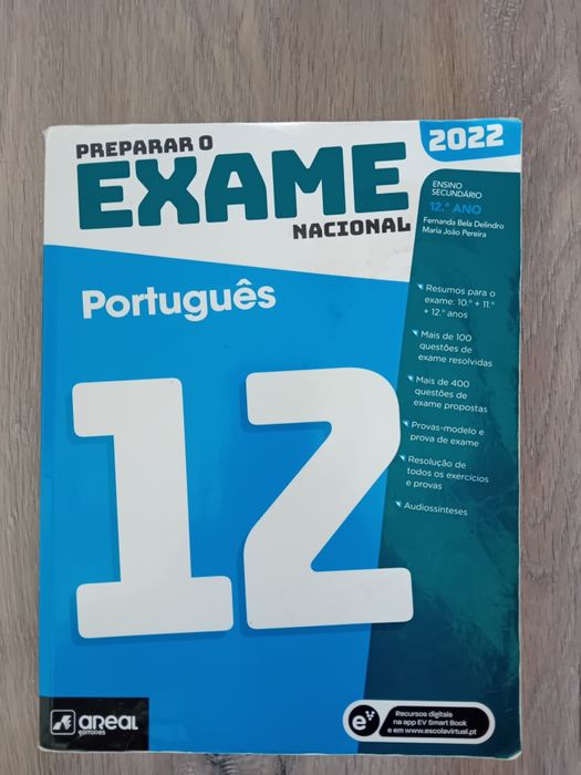 Livro de estudo exames português