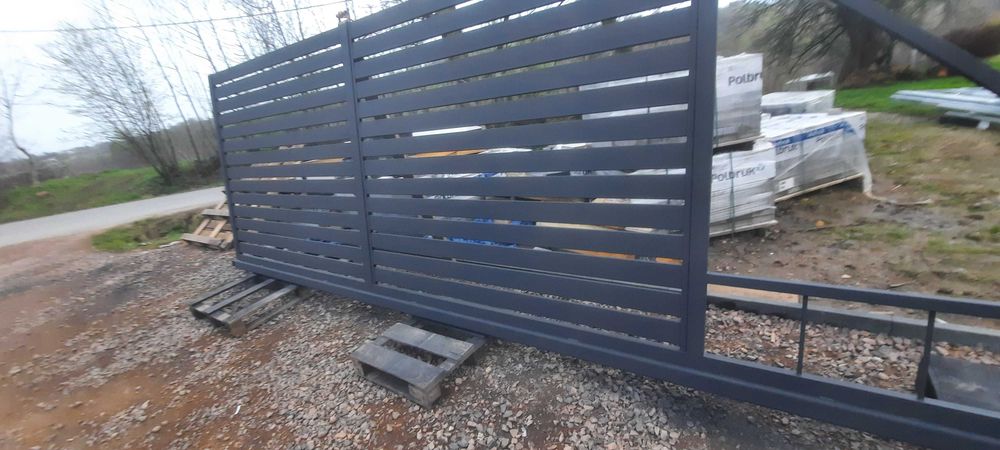 Brama przesuwna 4 m - Ekstra niska cena tylko 2900 zl. -Ostatnie 2 sz.