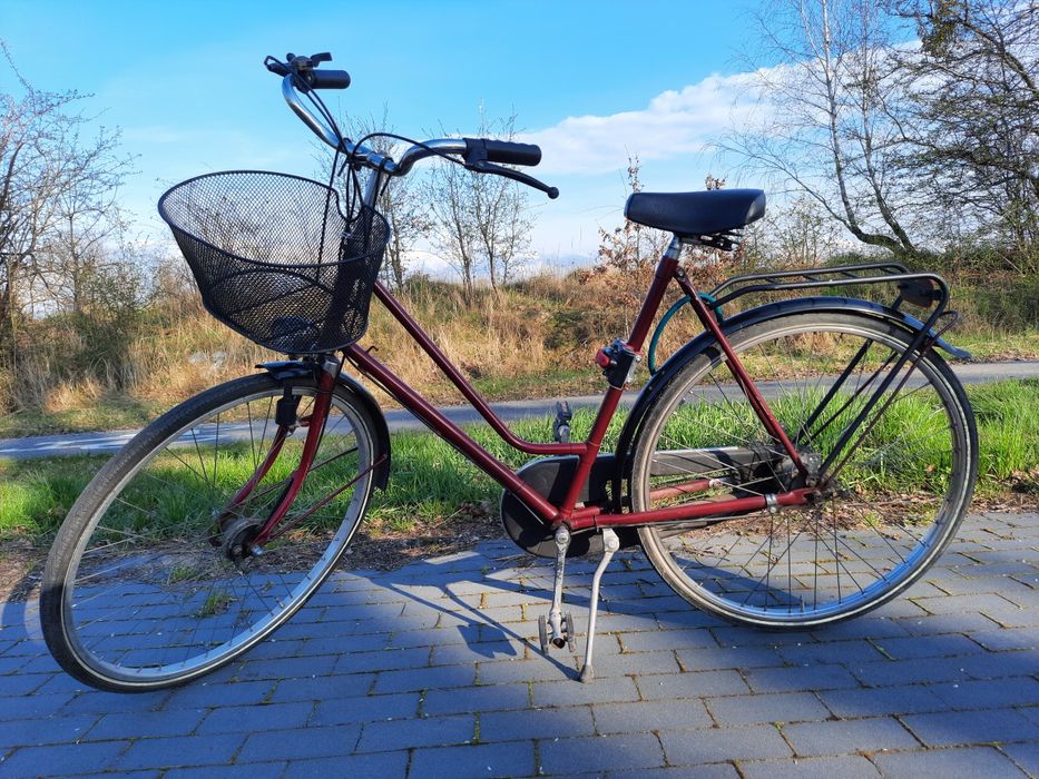 Rower damka, koła 28"