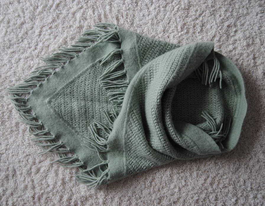 Кашеміровий шарф накидка хустка пончо Hemisphere / кашемировый платок