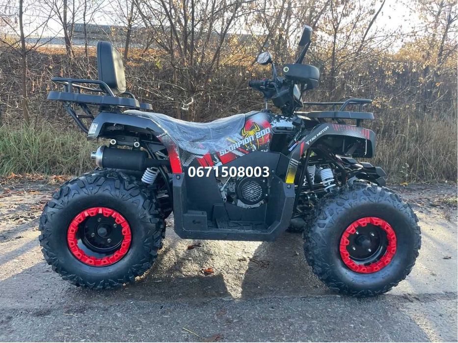 Квадроцикл Comman Scorpion 200cc Коман Скорпіон доставка безкоштовна