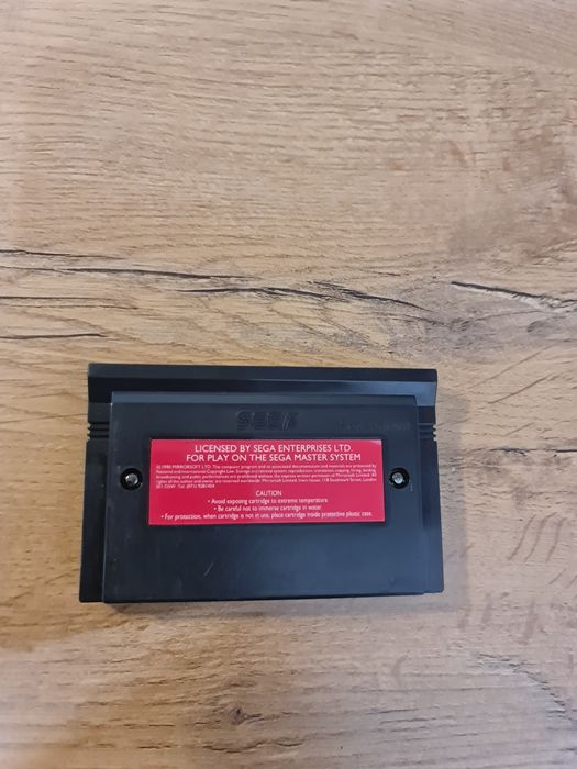 Back to the Future 2 gra Sega Master system game gear