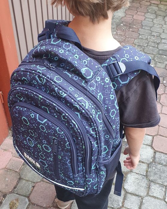 Plecak  Back Up regulowany dla dzieci i młodzieży