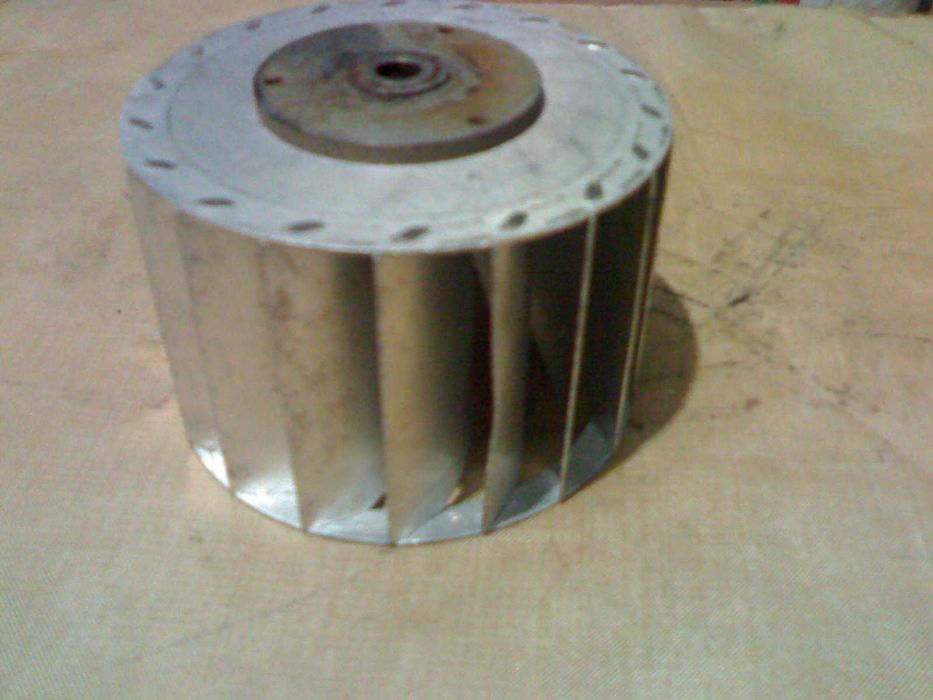 Крыльчатка алюминиевая на двигатель печку МТЗ ЮМЗ ВАЗ ГАЗ