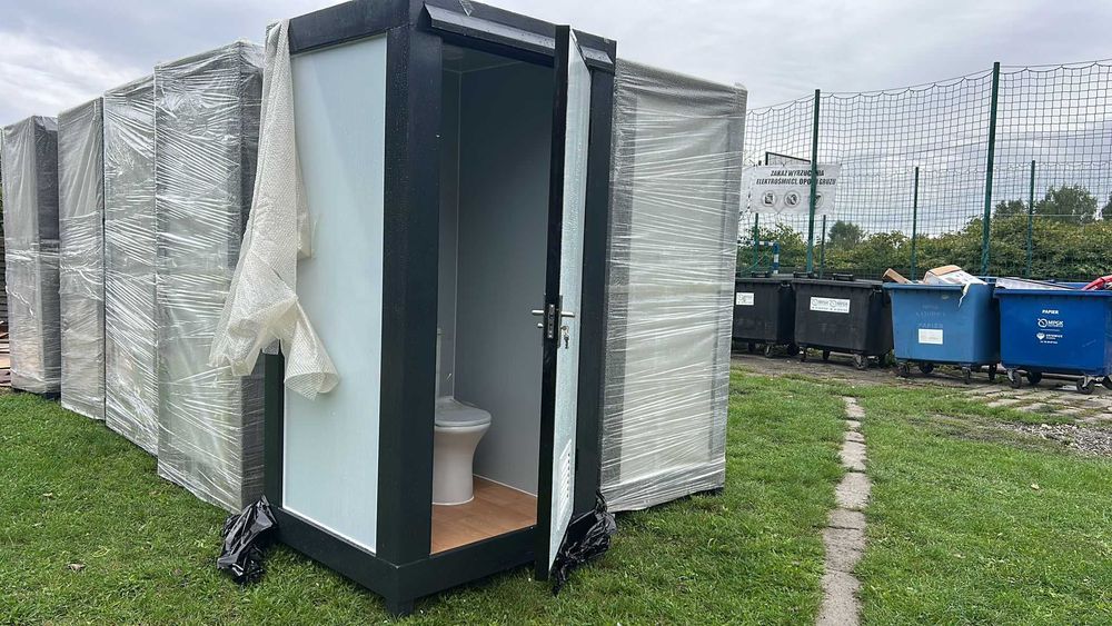 Kontener Sanitarny Wc NOWY Toaleta zewnętrzna Dostępny od Ręki !