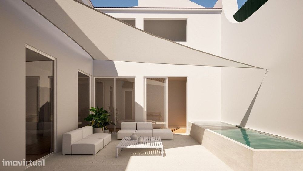 Apartamento T3 com terraço e garagem Avenida da Liberdade