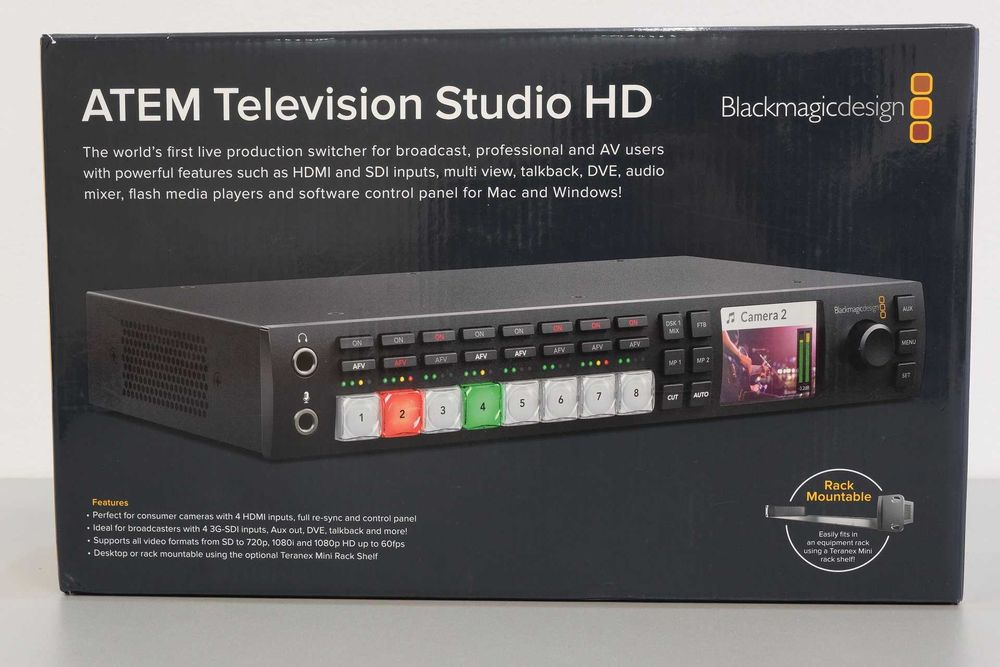 Blackmagic Atem Television Studio HD - semi nova