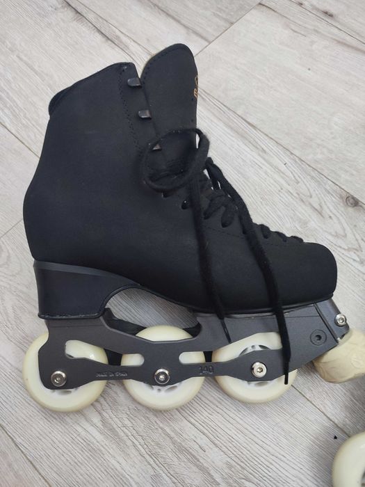 Rolki figurowe czarne 250